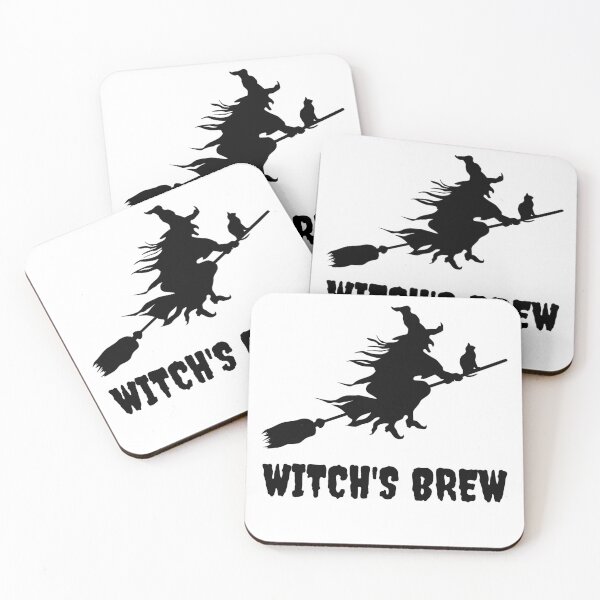 Item preview, Funny Halloween Witch's Brew Black Cat Wicca Pagan Gift designed and sold by Linda Roisum.