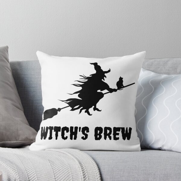 Item preview, Funny Halloween Witch's Brew Black Cat Wicca Pagan Gift designed and sold by Linda Roisum.