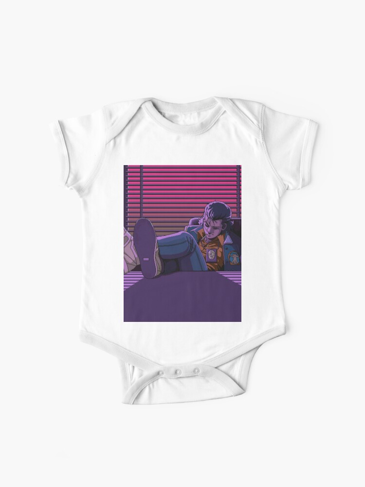 Jonathan Ingram Policenauts Pc 98 Baby One Piece By Glitchmaster7 Redbubble