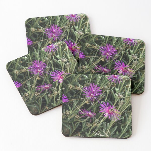Item preview, Bee Hovering on Purple Wildflowers in Italy designed and sold by Alana Yurczyk.
