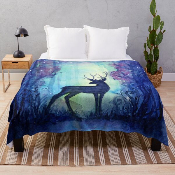 Item preview, Reindeer in Magical Forest designed and sold by Olga Shvartsur.