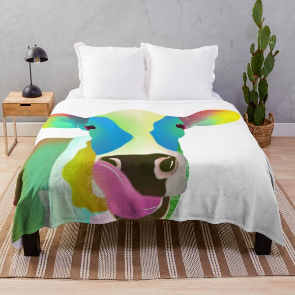 Item preview, Colorful Cow designed and sold by piedaydesigns.