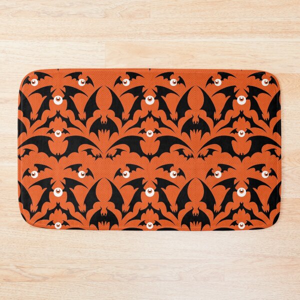 Item preview, Batty Print - Orange V2 designed and sold by Penelope Barbalios.
