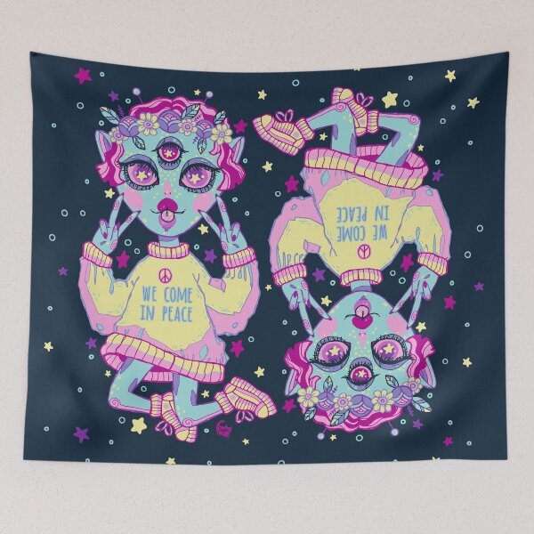 Item preview, We Come in Peace designed and sold by dajonacevedo.