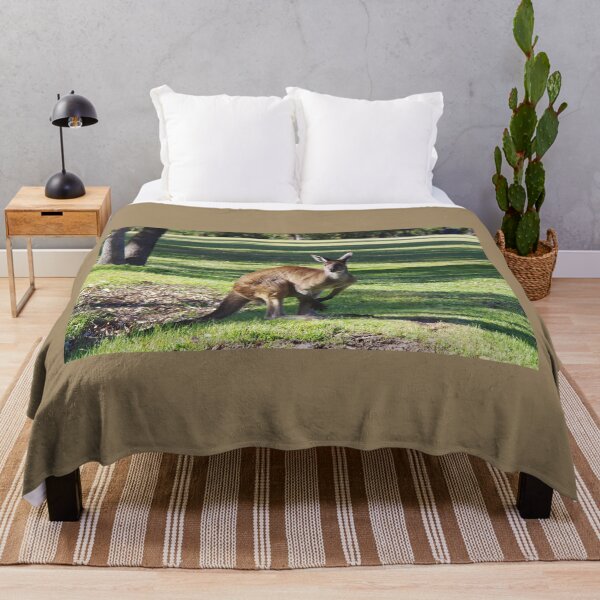 Item preview, Dunsborough Kangaroo (Macropus fuliginosus) designed and sold by lezvee.