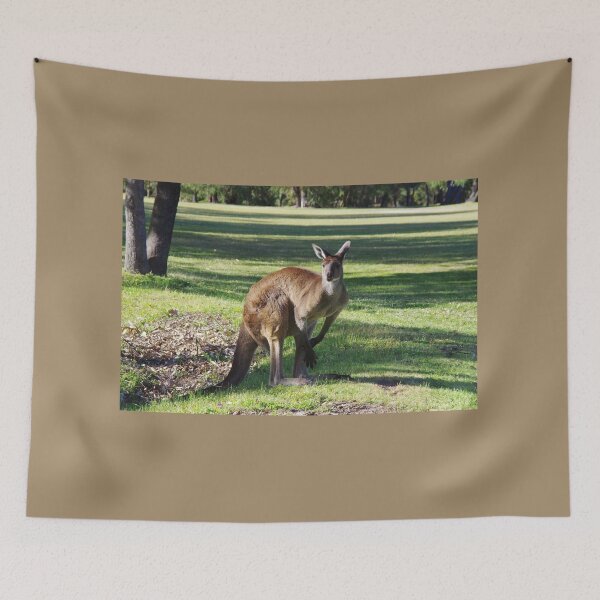 Item preview, Dunsborough Kangaroo (Macropus fuliginosus) designed and sold by lezvee.