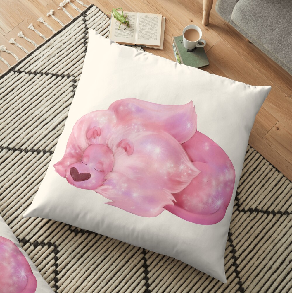 Sleeping Lion - Steven Universe Floor Pillow