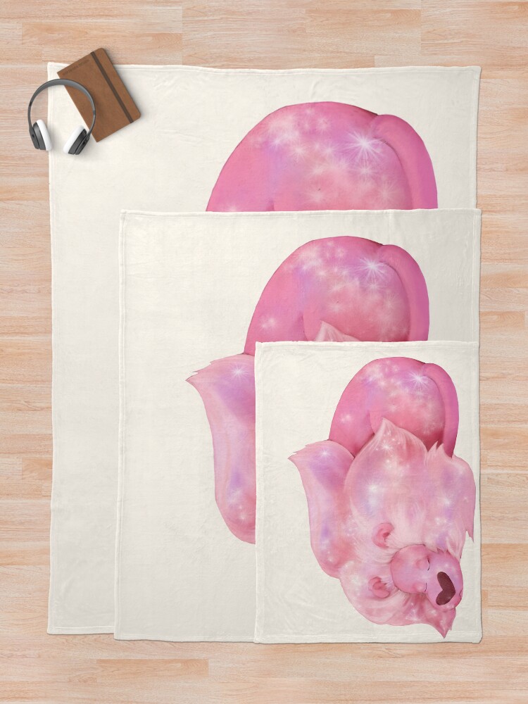 Alternate view of Sleeping Lion - Steven Universe Throw Blanket