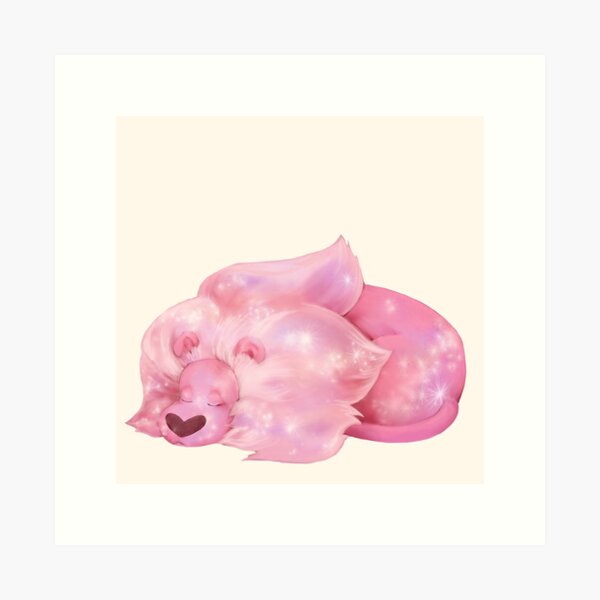 Sleeping Lion - Steven Universe Art Print