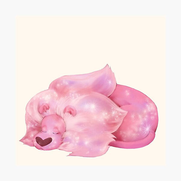 Sleeping Lion - Steven Universe Photographic Print