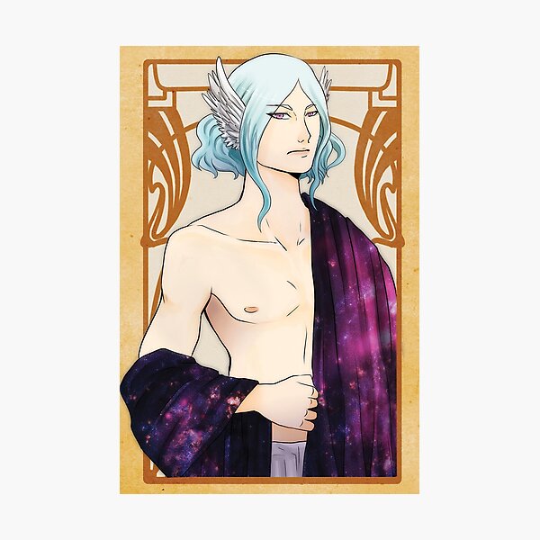 Hypnos the god of sleep Photographic Print