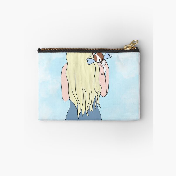 Item preview, Angel piggy resting on mummy’s shoulder  designed and sold by mondesign26.