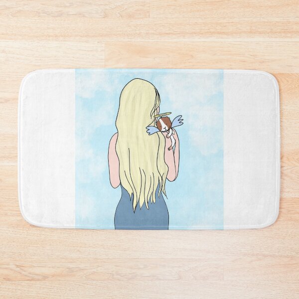 Item preview, Angel piggy resting on mummy’s shoulder  designed and sold by mondesign26.
