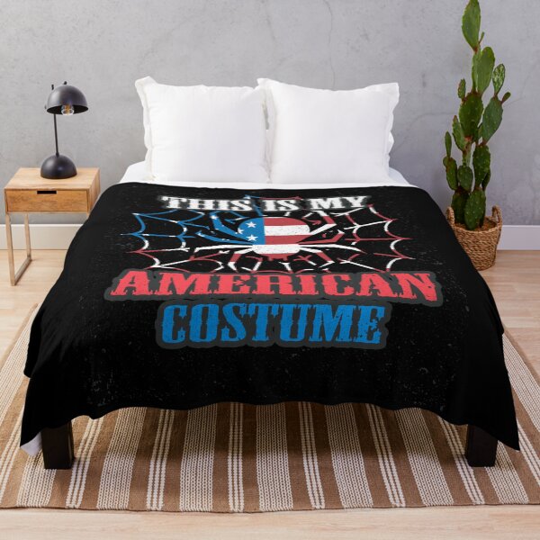 Item preview, Funny Halloween for all the american spider patriots: THIS IS MY AMERICAN COSTUME designed and sold by Glorad.