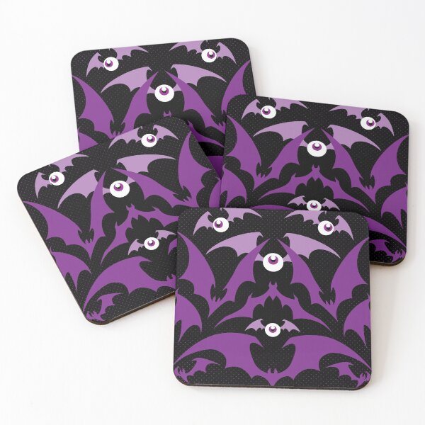 Item preview, Batty Print - Purple V1 designed and sold by Penelope Barbalios.
