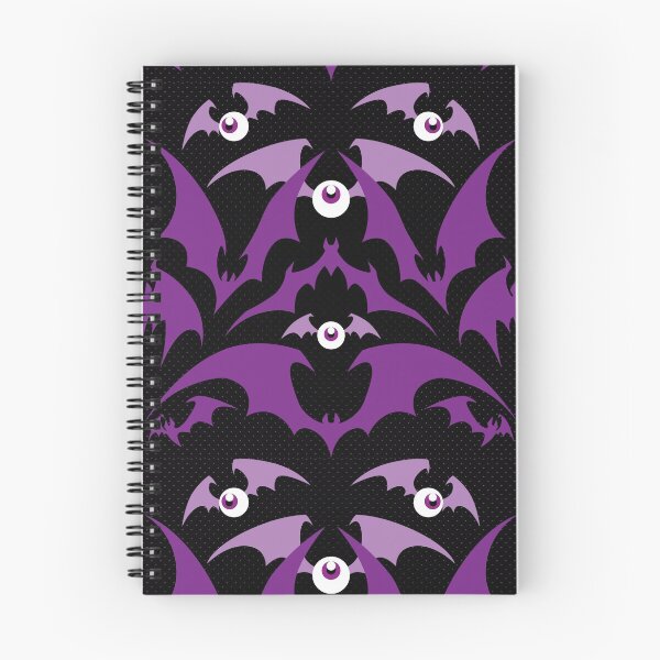 Item preview, Batty Print - Purple V1 designed and sold by Penelope Barbalios.