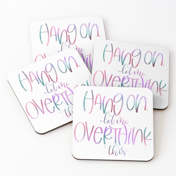 Item preview, Let me Overthink This - Multicolor designed and sold by TealCherry.