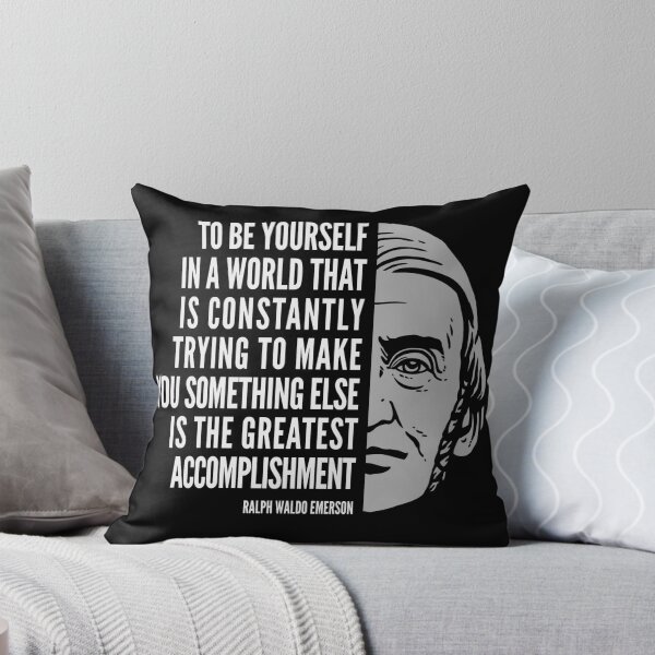 Item preview, Ralph Waldo Emerson Inspirational Quote: To Be Yourself designed and sold by Elvin Dantes.