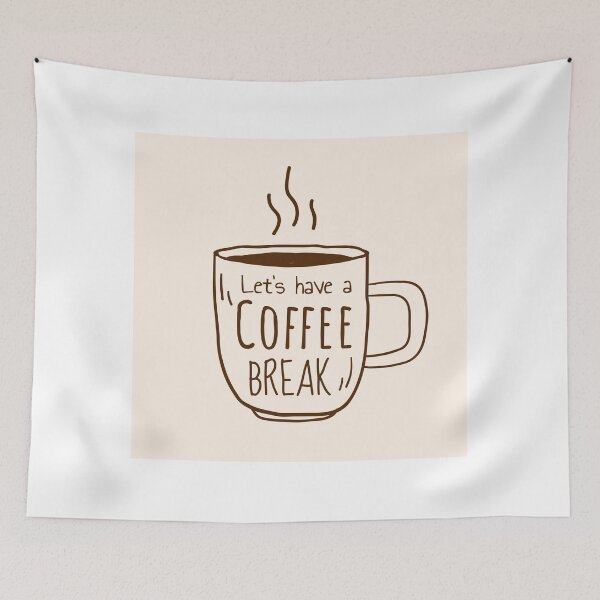 Item preview, Let's Have a Coffee Break designed and sold by newburyboutique.