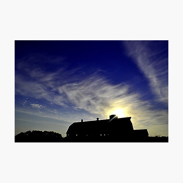 It's Getting Dark  Photographic Print