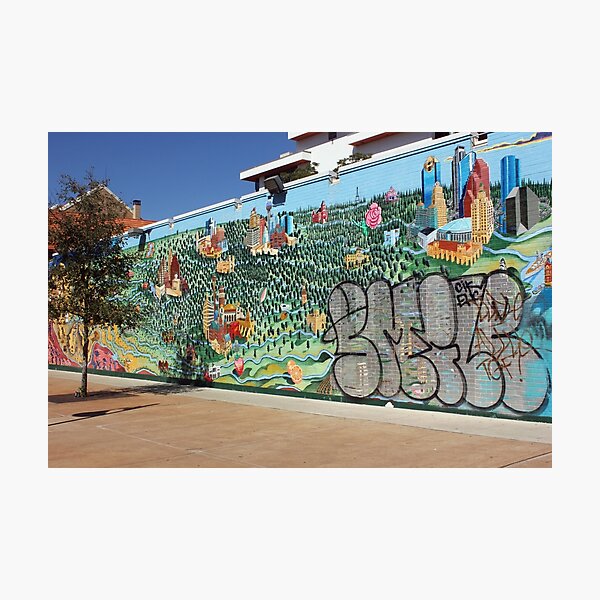 Item preview, Austintatious Mural designed and sold by Vivian Sturdivant.