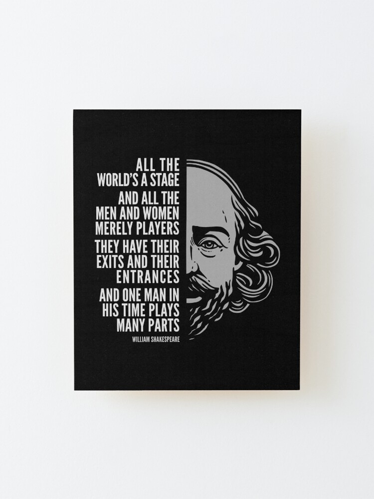 William Shakespeare Inspirational Quote: To Thine Own Self Be True Poster  for Sale by Elvin Dantes