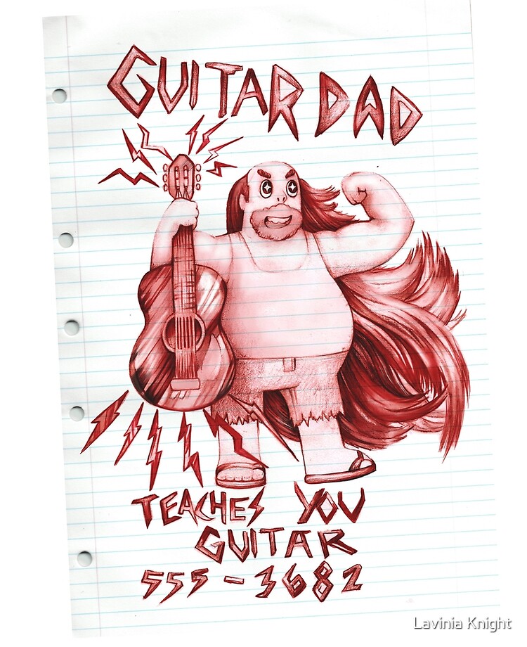 Gitarrenvati Shirt Steven Universum Ipad Hulle Skin Von Laviniaknight Redbubble