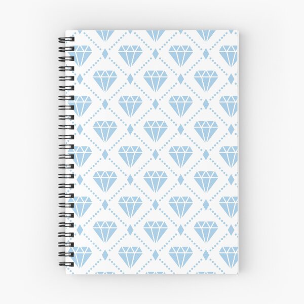 Item preview, LightBlue Diamond Grid Pattern designed and sold by ImageNugget.