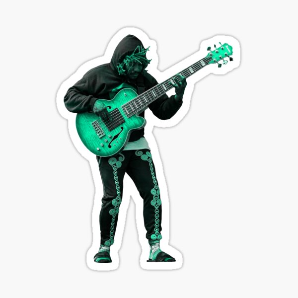 Artikel-Vorschau von Thundercat Bassist Aufkleber (blaugrüne Version), designt und verkauft von -CARNO-.