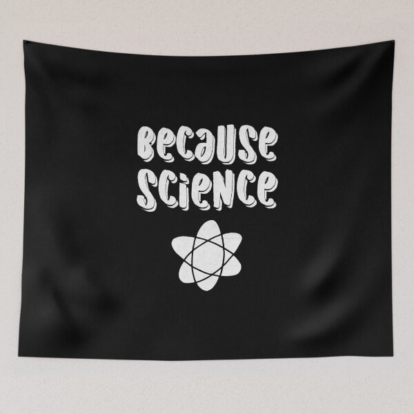 Item preview, Science Rules Because Science Fun Nerd Geek Novlety designed and sold by ripsydesigns.