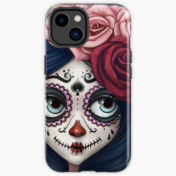 Sugar Skull Paisley Wood Phone Case - Embrace Day of the Dead — CityLocs