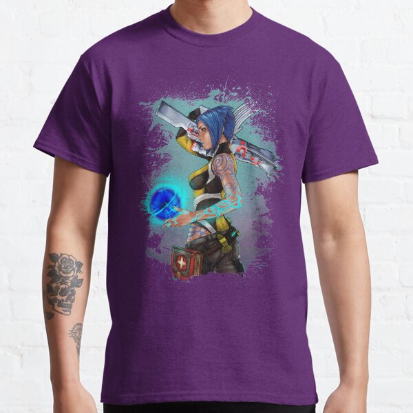 Item preview, Borderlands 2 Maya the Siren Splatter Tee designed and sold by Jennette Brown.