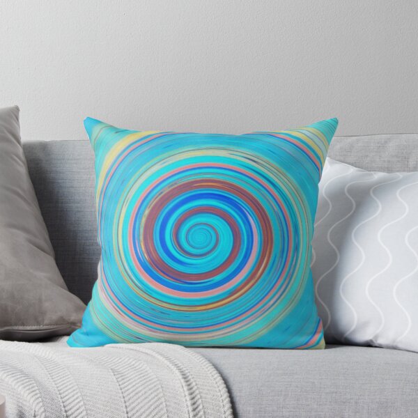 Item preview, Re-Created Spin Painting (Copper & Turquoise) by Robert S. Lee designed and sold by robertsleeart.