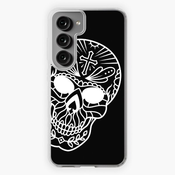 San Francisco Baseball Sugar Skull Samsung Galaxy Phone Case for