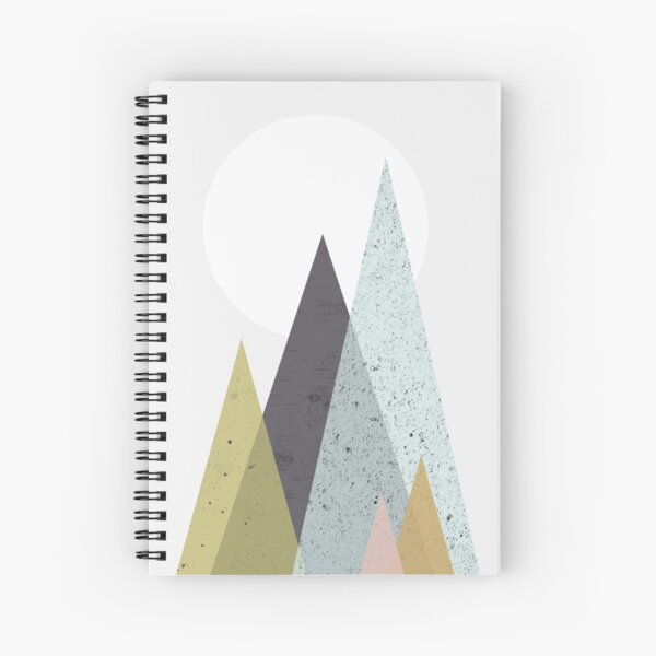 Item preview, Mid-Century Scandinavian Mountains designed and sold by UrbanEpiphany.