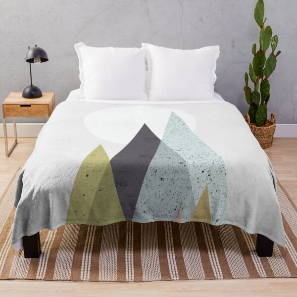 Item preview, Mid-Century Scandinavian Mountains designed and sold by UrbanEpiphany.