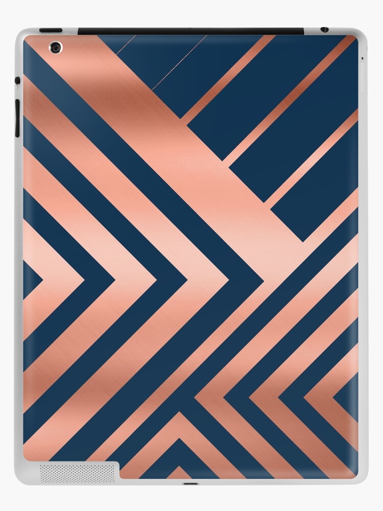 sleuf Inwoner Recyclen Navy and Rose Gold Luxe" iPad Case & Skin for Sale by UrbanEpiphany |  Redbubble