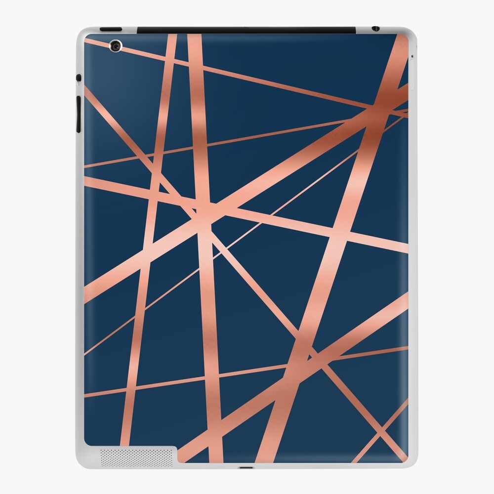 diepgaand album Vijftig Navy Rose Gold Luxe" iPad Case & Skin for Sale by UrbanEpiphany | Redbubble