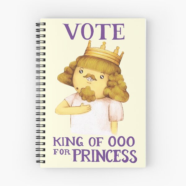 Item preview, Vote king of Ooo for Princess - Adventure Time designed and sold by Lavinia Knight.