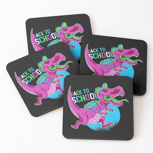 Item preview, Pink Back to School Dinosaur designed and sold by Adventure-Craft.