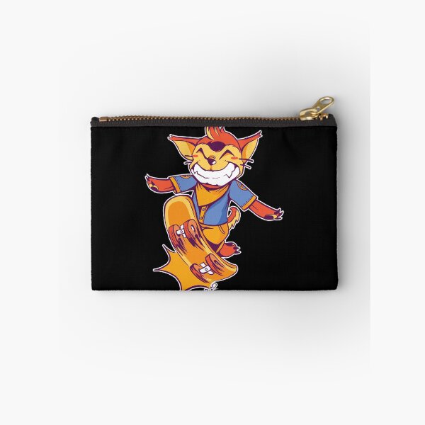 Item preview, Little fox with skateboard. designed and sold by emphatic.