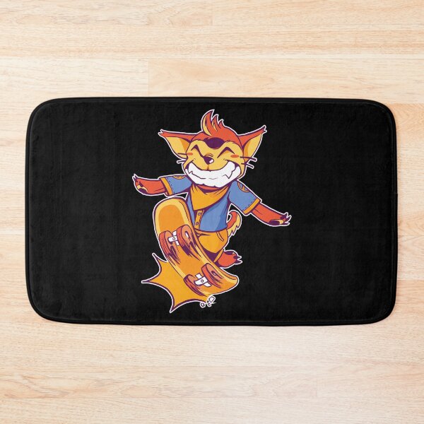 Item preview, Little fox with skateboard. designed and sold by emphatic.