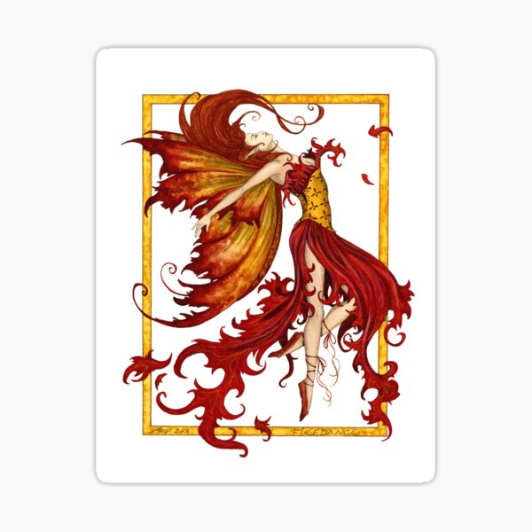 Fire Dance Sticker