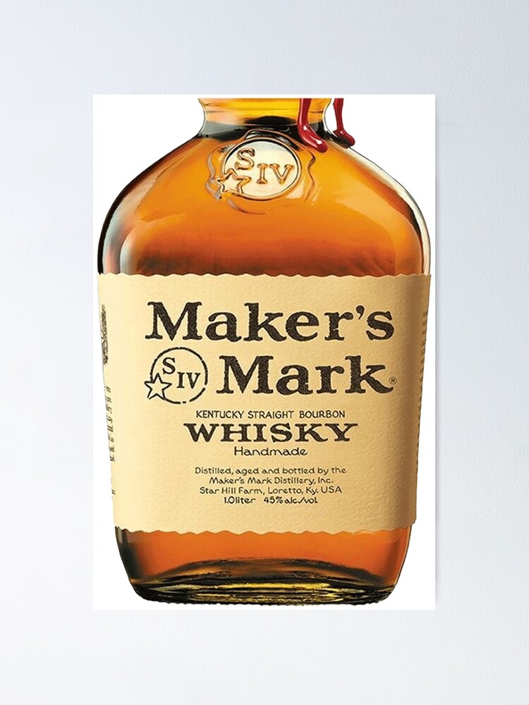 "Maker's Mark" Poster by keygraphics | Redbubble