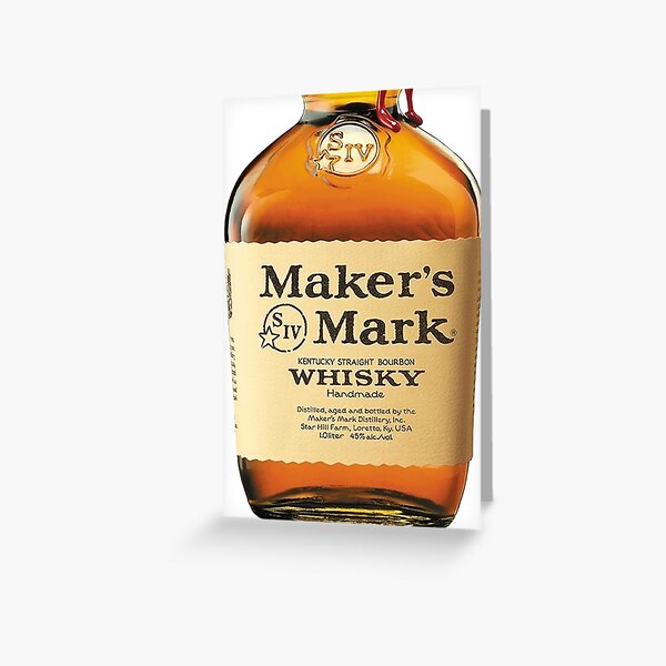 "Maker's Mark" Greeting Card For Sale By Keygraphics | Redbubble