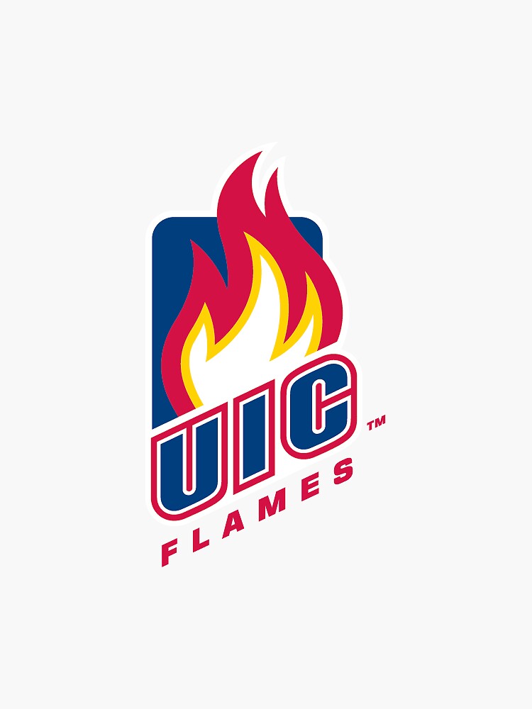 "UIC" Sticker for Sale by leahgrace7 | Redbubble