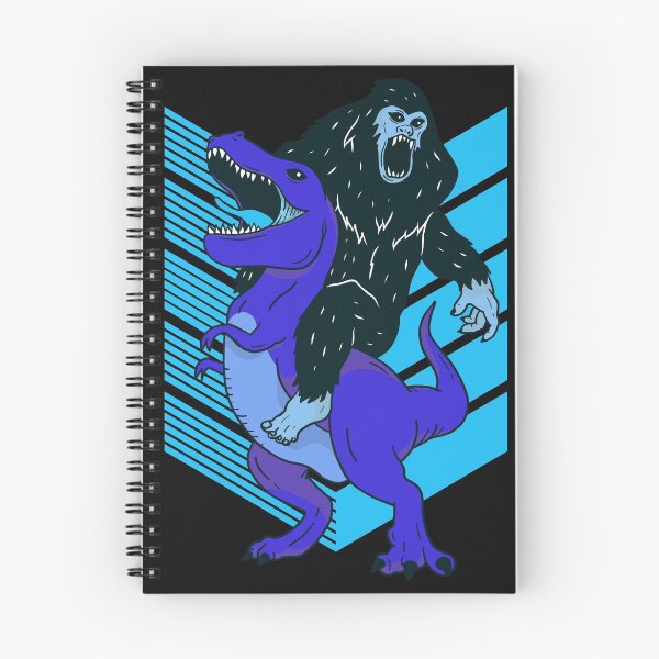 Item preview, Bigfoot Riding Dinosaur Sasquatch T rex designed and sold by Adventure-Craft.