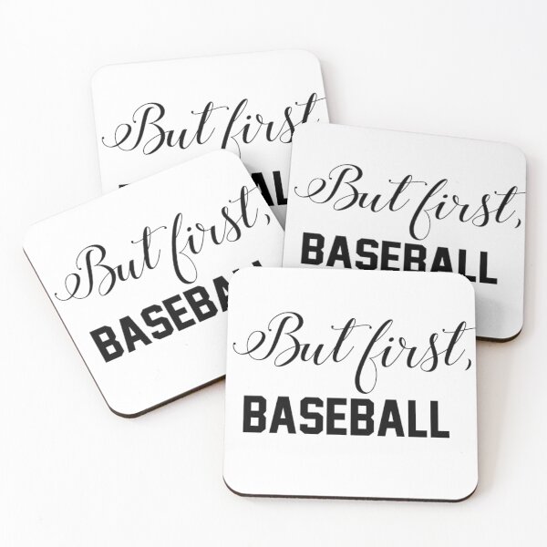 Item preview, But first, Baseball! designed and sold by lindsalexandra.