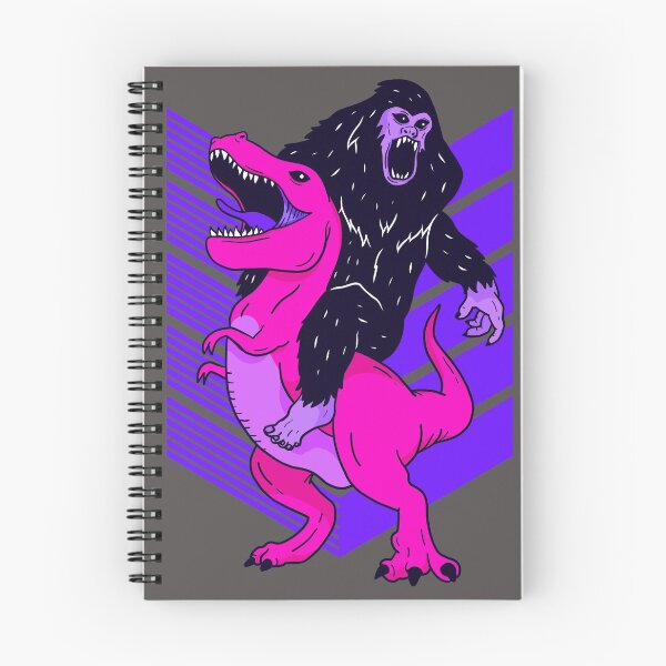 Item preview, Bigfoot Riding Dinosaur Sasquatch T rex designed and sold by Adventure-Craft.
