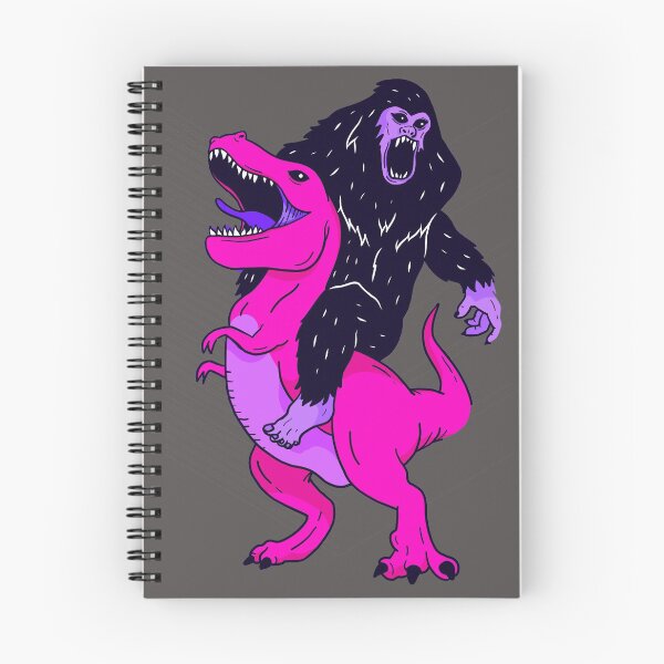 Item preview, Bigfoot Riding Dinosaur Sasquatch T rex designed and sold by Adventure-Craft.